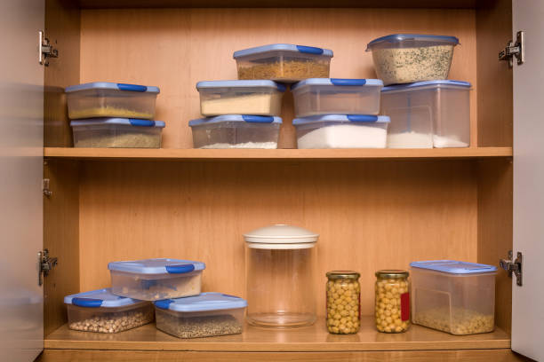 istock Food kitchen pantry for quarantine for coronavirus covid-19 1217171395