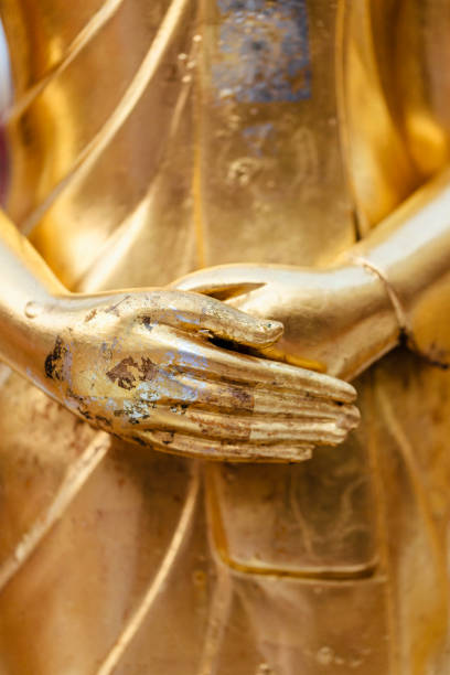 Wat Phra That Doi Suthep buddha statue in Chiang Mai, Thailand