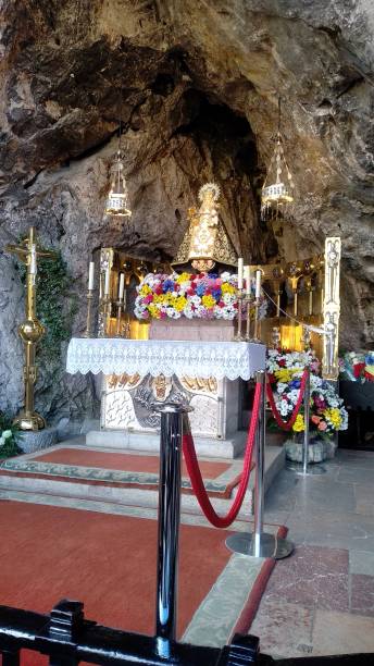 istock The virgin of Covadonga 1217185257