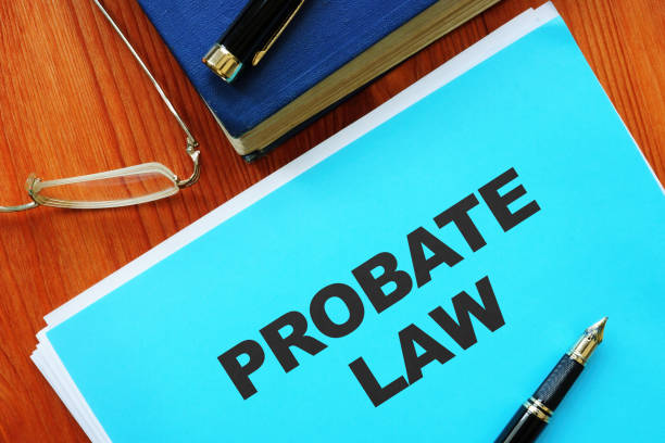 istock Conceptual photo showing printed text Probate Law 1217187218