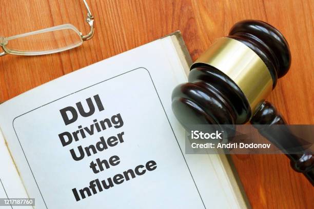 Conceptual Hand Written Text Showing Dui Driving Under The Influence Stock Photo - Download Image Now