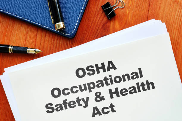 istock Conceptual hand written text showing Occupational Safety & Health Act (OSHA) 1217188045