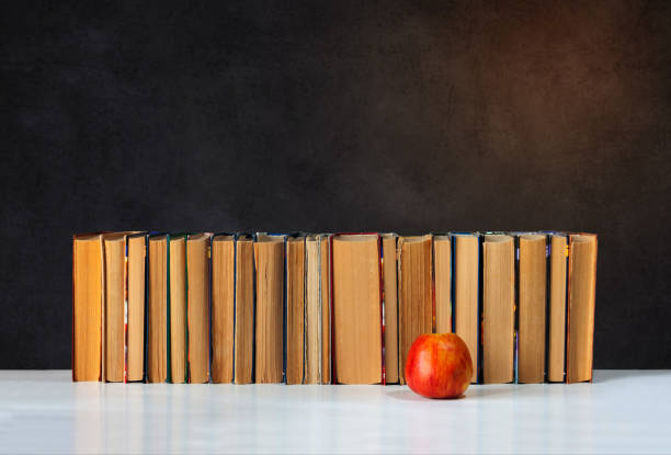 istock Back to school, pile of books 1217190035