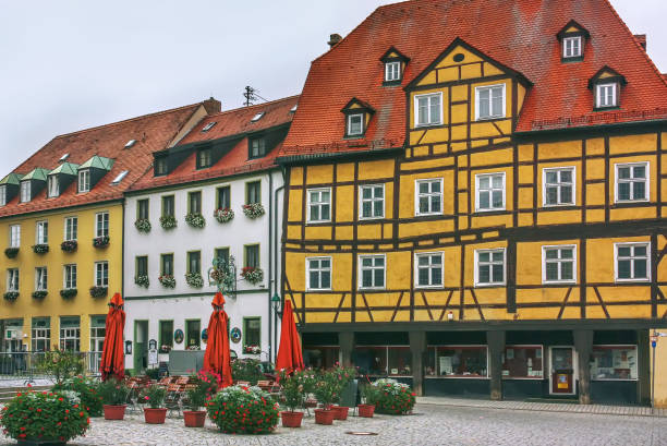 istock Street in Donauworth, Germany 1217190753