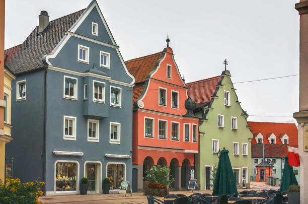 istock Street in Donauworth, Germany 1217190833