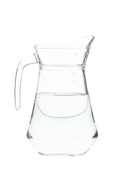 istock Jug with water isolated on white background 1217191740