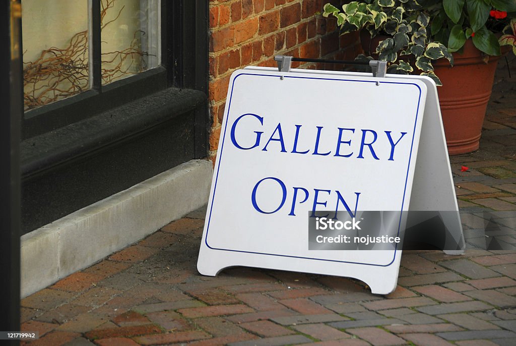 Galeria otwarcie - Zbiór zdjęć royalty-free (Muzeum sztuki)