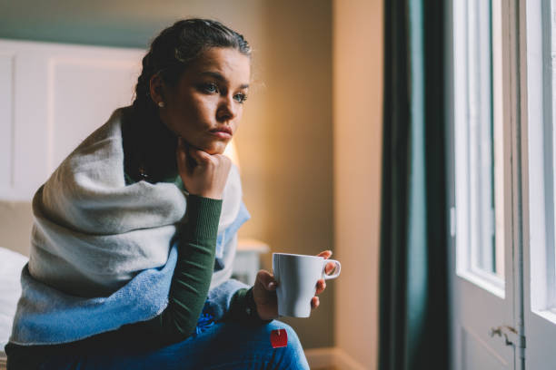 istock Staying home during flu epidemic 1217199832