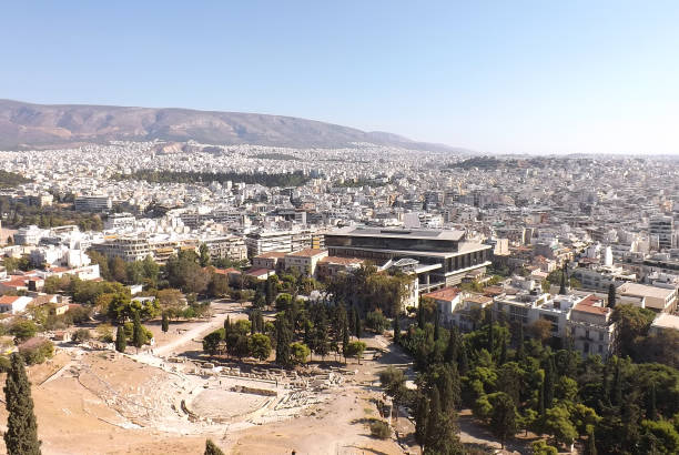 istock Discovering Greek ancient and modern sights 1217203888