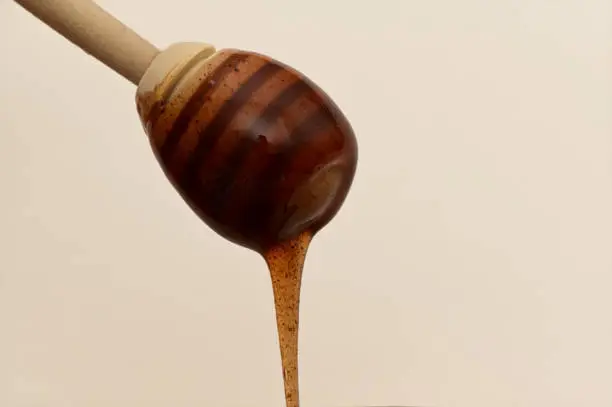 Close up to Mesir Macun, which is a traditional Turkish sweet believed to have therapeutic effects. Mesir paste was first produced as a medicine during the Ottoman period.