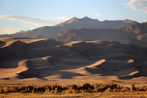 istock Great Sand Dunes National Park during fall in Colorado 1217213645