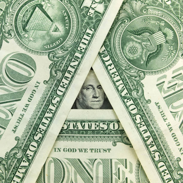 istock Pyramid One Dollar — In God We Trust 1217215780