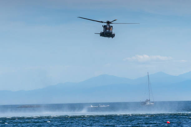 istock Military Rescue Helicopter 1217216372