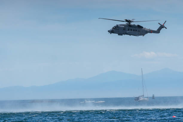 istock Military Rescue Helicopter 1217216379