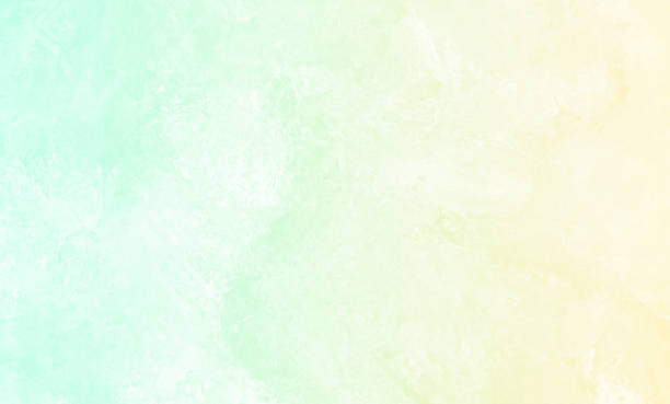 желтый мята зеленый чир бирюзовый ombre гранж фон пастельные весна шаблон абстрактная текстура камня - pastel crayon стоковые фото и изображения
