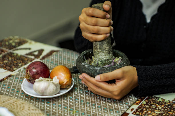 Variety of food during ramadhan on the table