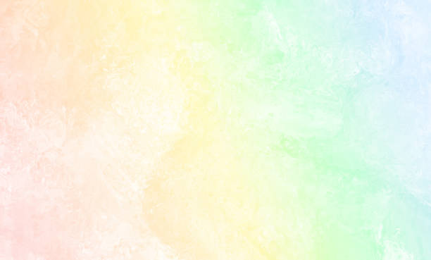 pastel rainbow grunge fun texture stone old abstract spring colorful background abstract multi colored pattern - pastel - fotografias e filmes do acervo