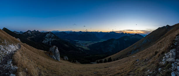 istock Aggenstein at sunset in the Tannheim Valley 1217235961