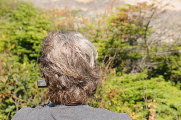 istock Hair in the wind 1217244916