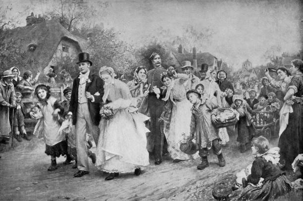 istock The Village Wedding by Sir Samuel Luke Fildes - 19th Century 1217246789