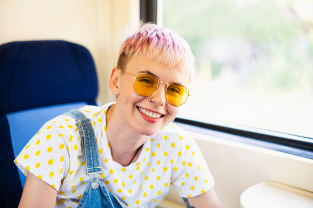 istock Happy to have a seat beside the window 1217246924