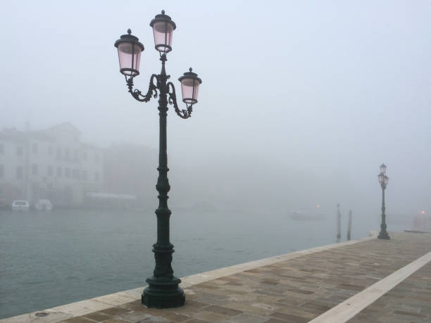 istock Foggy day in Venice, early morning mist 1217247311