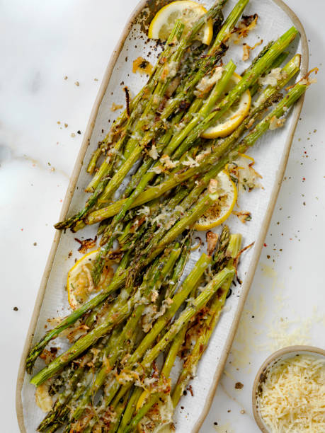istock Lemon, Garlic and Parmesan Roasted Asparagus 1217248164