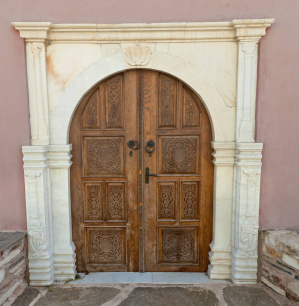 istock church's door in Kula, Manisa, Turkey 1217248538