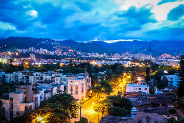 istock Sunset in Medellin 1217249537