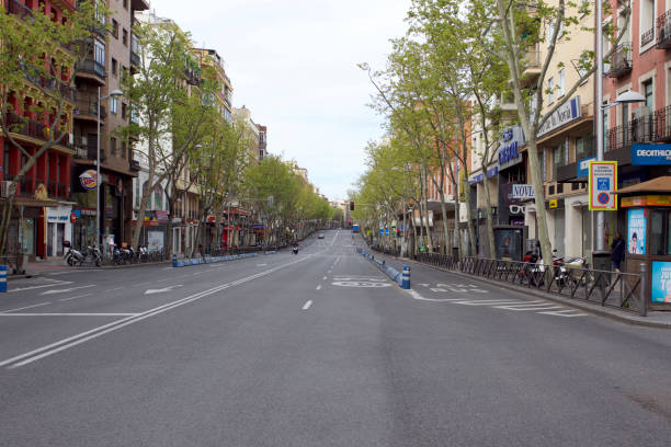 istock Madrid is emptied by COVID-19 1217252844