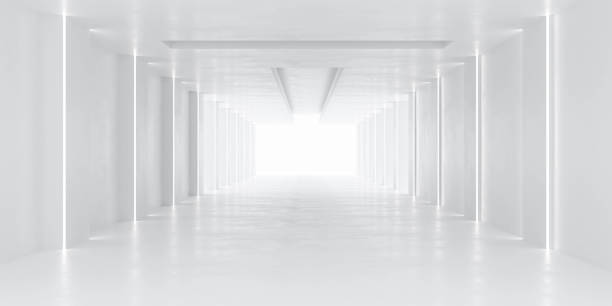 istock white hallway tunnel modern background with day lighting 3d render illustration 1217252851