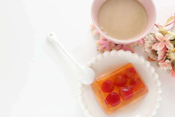 A variety of food items are displayed in an appetizing way.