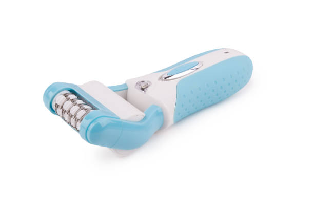 Electric depilator on white Electric depilator isolated on a white background epilator stock pictures, royalty-free photos & images