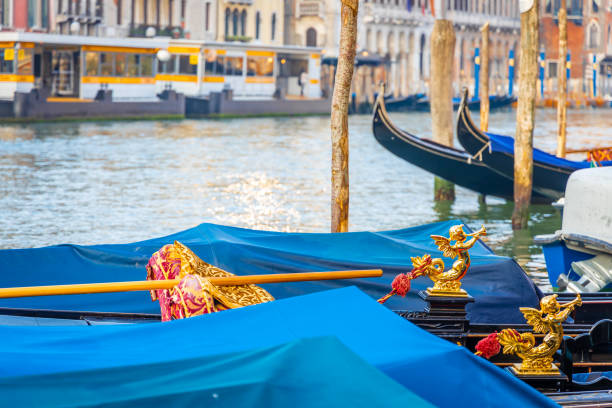 istock Gondola in sunny day in Venice, Italy 1217262825