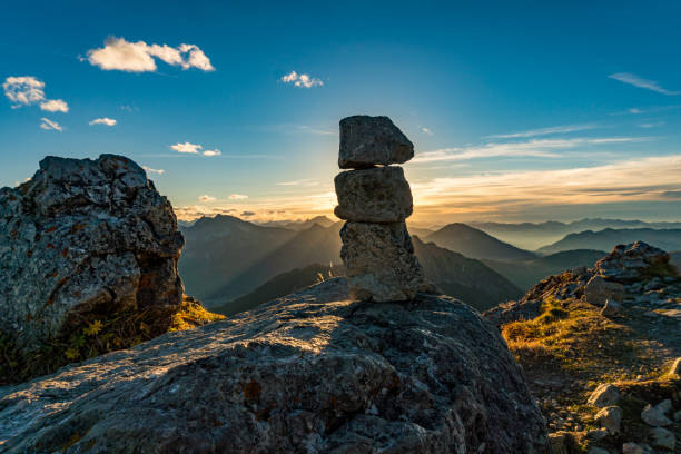 istock Aggenstein at sunset in the Tannheim Valley 1217263661