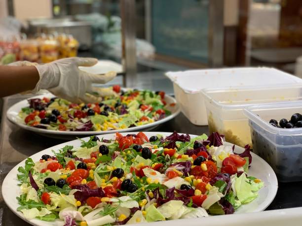 istock Fresh summer salad recipe 1217268641