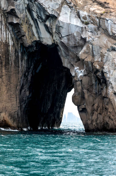 istock View of Kicker Rock from the cliffs at Witch Hill, San Cristobal, Galapagos Islands 1217270752