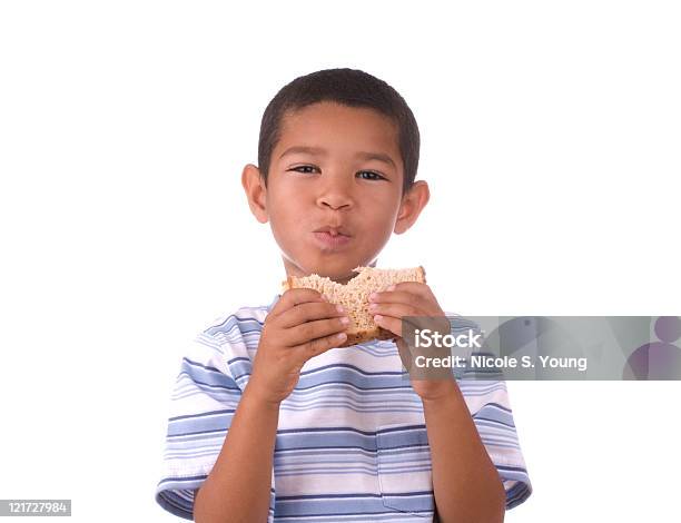 Healthy Sandwich Stock Photo - Download Image Now - Eating, Child, Boys