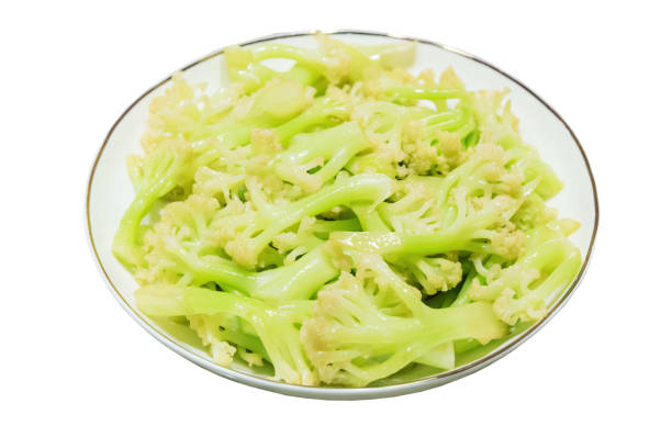 Chinese cuisine-cauliflower, vegetarian healthy dishes