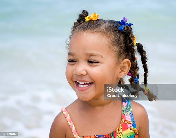 Beach Fun Stock Photo - Download Image Now - African Ethnicity, African-American Ethnicity, Beach