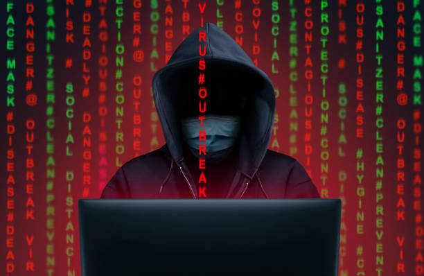 istock Pandemic deadly virus attack digital concept 1217283596