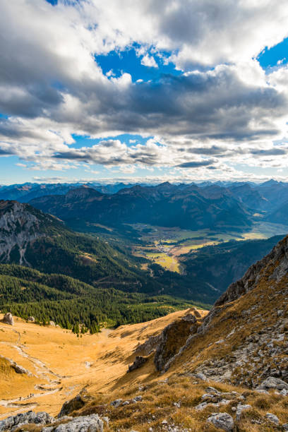 istock Aggenstein at sunset in the Tannheim Valley 1217284574
