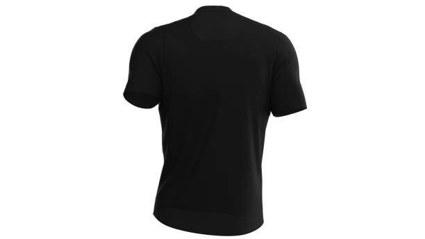 istock 3d render blank shirt isolated on white background. Empty clothing for design. isolated with Clipping path stock photo 1217285722