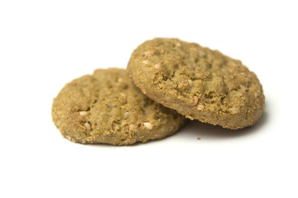 istock flavored matcha tea cookies on white background 1217304646