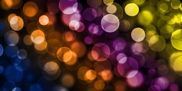 istock Blurred bokeh background, bright circles, holiday, birthday, Christmas 1217310606
