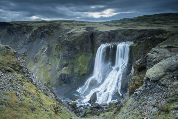 istock Fagrifoss waterfall in Iceland 1217317574