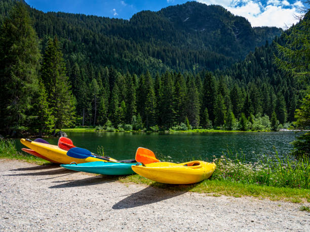 istock Kayak in the Italian alps 1217321651