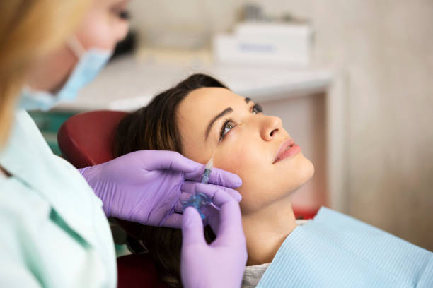 istock Treating first little wrinkles 1217323775