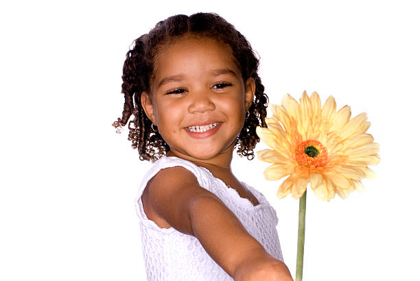 istock Girl with a Flower 121732447