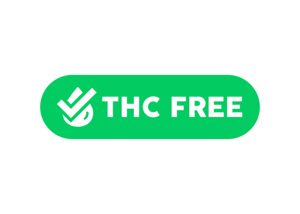 THC free vector icon check Simple label graphic resource thc stock illustrations